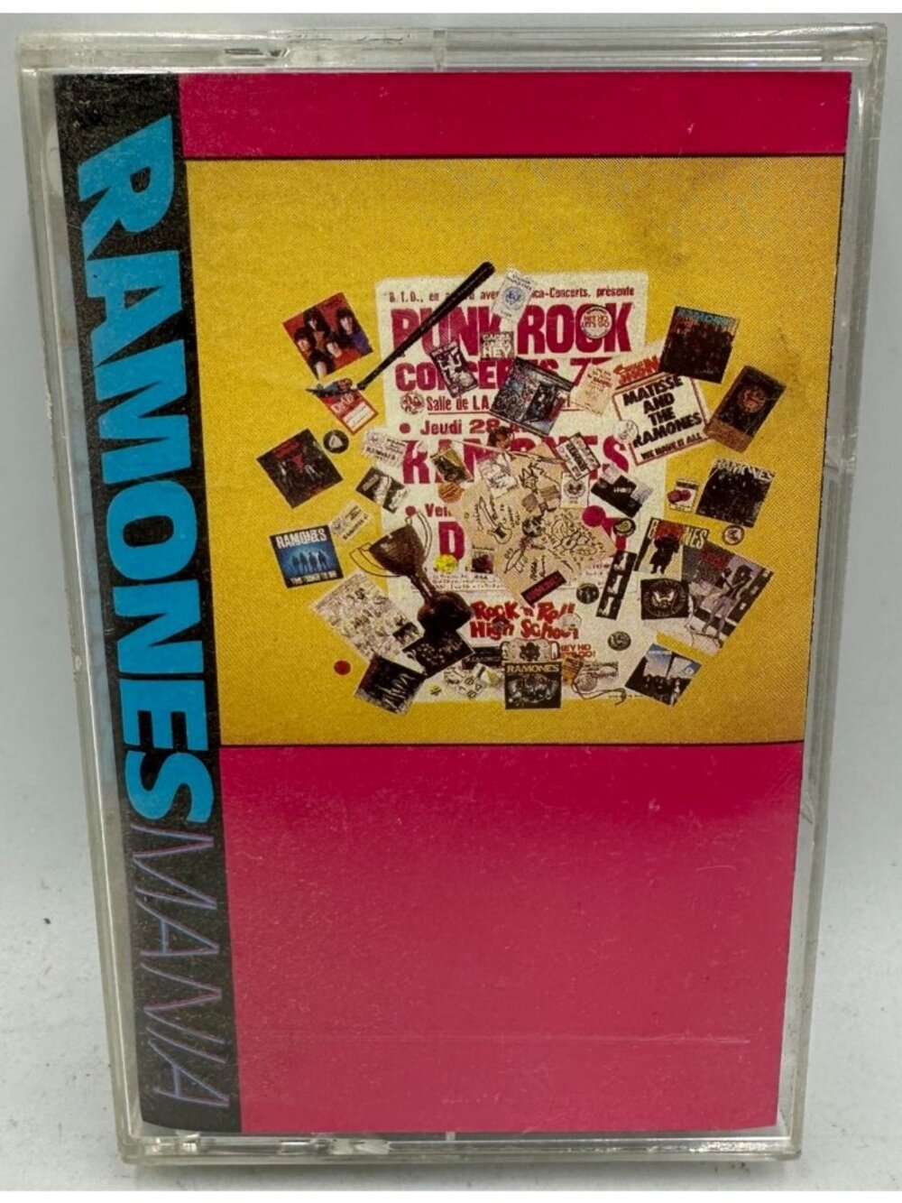 Ramones Mania Cassette Tape Compilation 1988 Sire Records Vintage US Release
